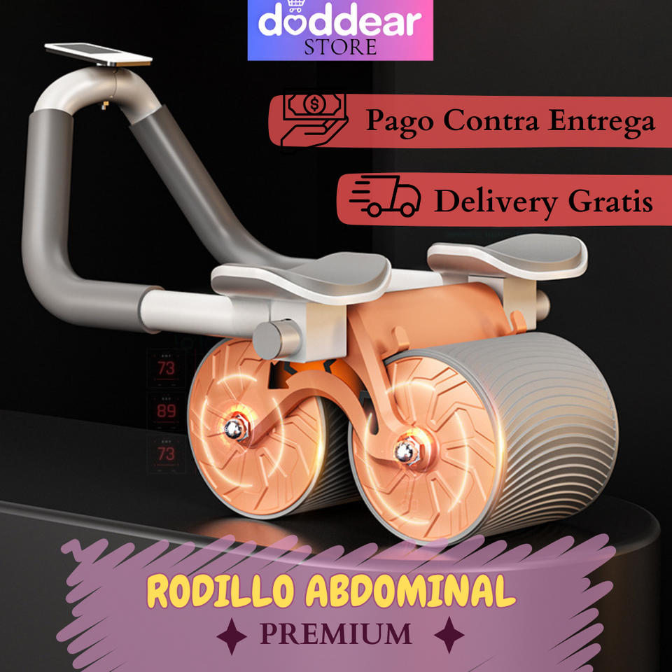 RODILLO ABDOMINAL PREMIUM – ¡FORTALECE TU CORE Y LUCE UN ABDOMEN DE ACERO!