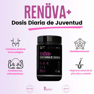 Colágeno Hidrolizado RENÖVA+ |Belleza y Bienestar en Cada Sorbo